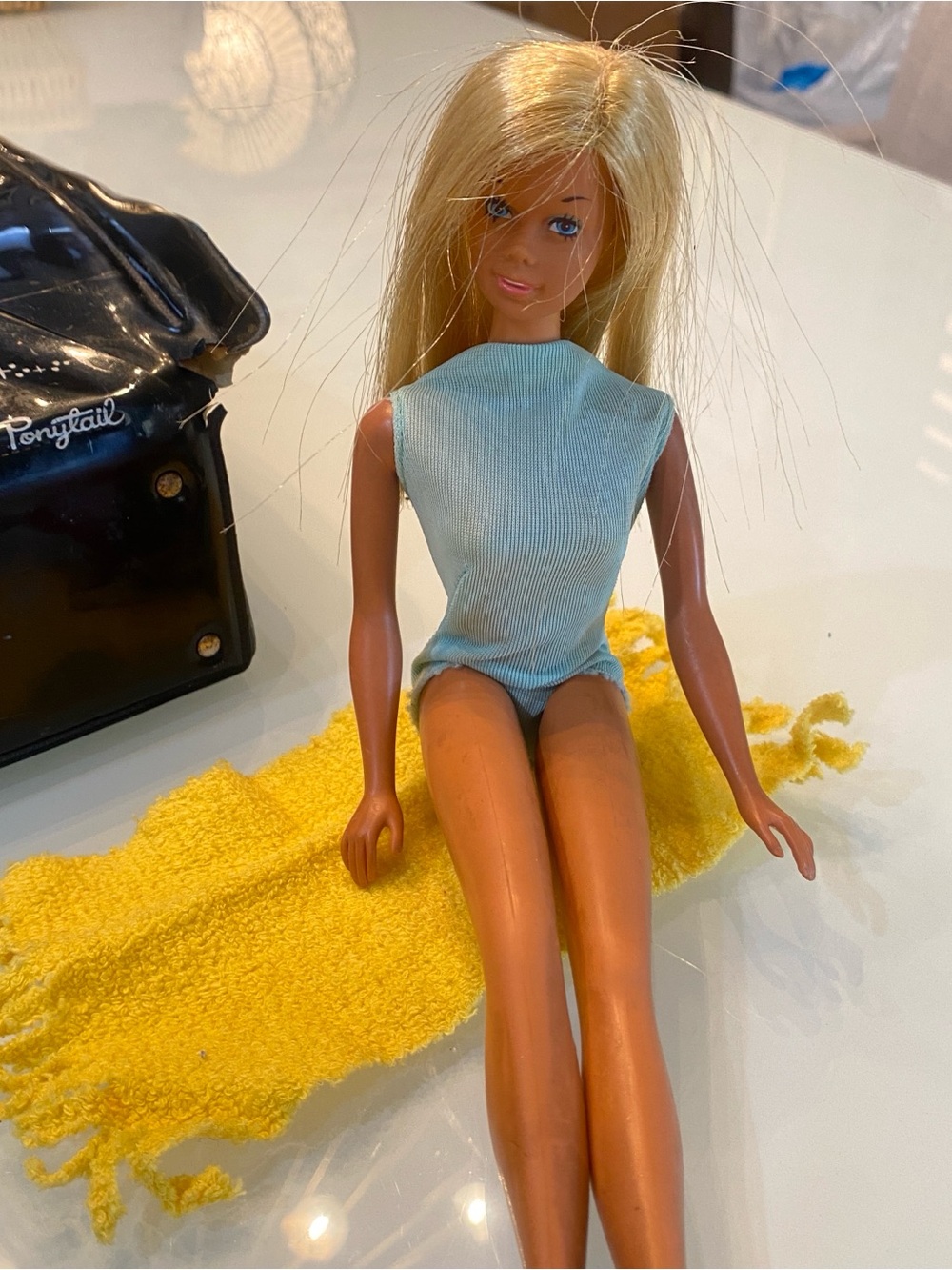 Vintage 1972 Sunset Malibu Barbie Japan Doll 1963 Case Wardrobe Accessories Lot